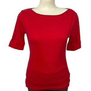 Lauren Ralph Lauren Red Blouse